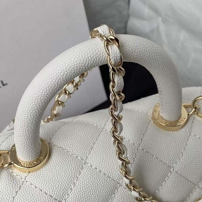 Ch**el top handle bags